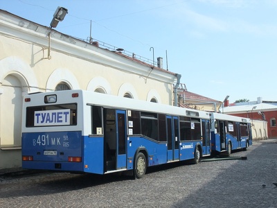 Toilettenbus, St. Petersburg