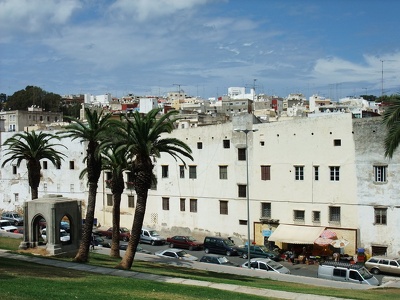 Blick über Medina, Tanger
