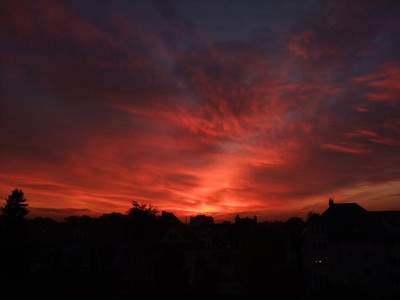 Rostock, Blick aus meinem Fenster
