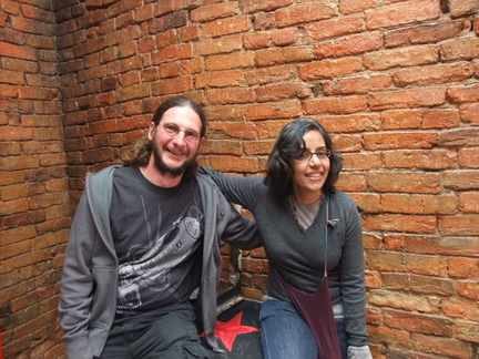 Kavita und Rene in Bogota