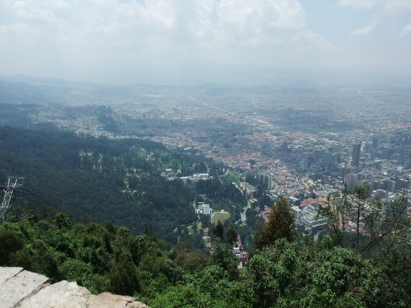 Bogota Blick vom Montseratte