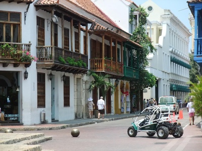 Cartagena, Polizei-Buggy