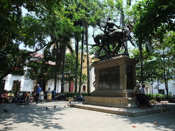 Cartagena, Park Bolivar